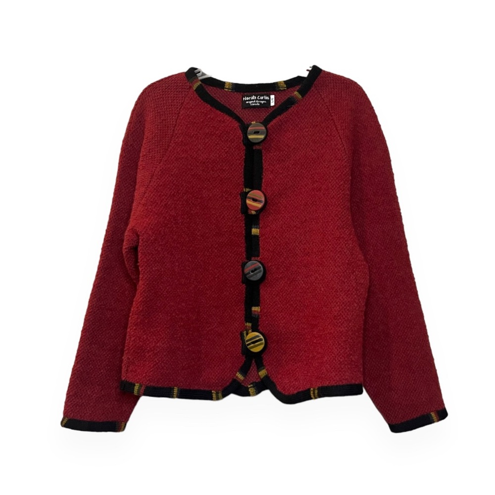 Norah Curtis Wool Cardigan Sweater